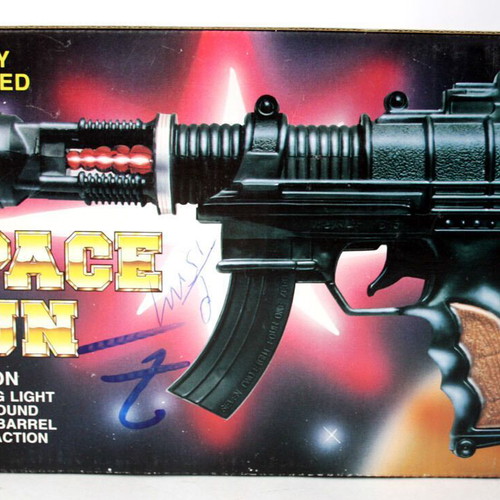 Vintage 90's Space Gun Black Cosmic Pistol new