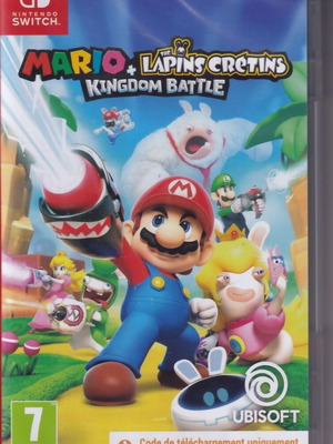 Mario + Rabbids Kingdom Battle Nintendo Switch new