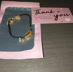 Bracelet new, gold color