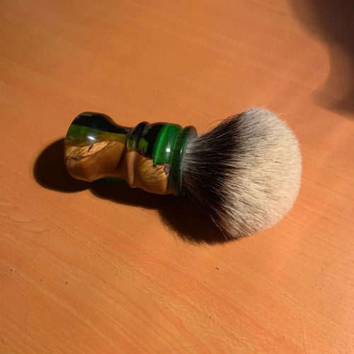 Boti SHD badger shaving brush with resin handle, knot 23mm, loft 52mm