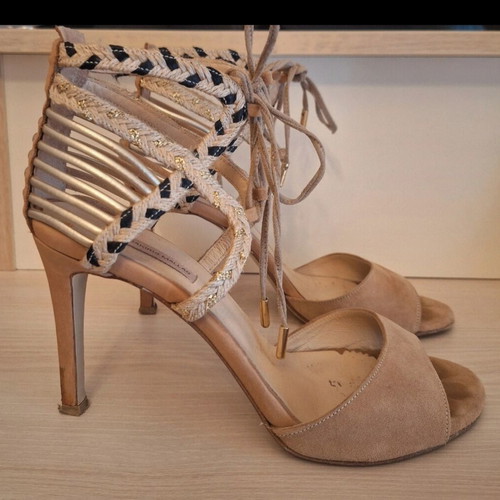 Tsakiris Mallas sandals used size 39 beige