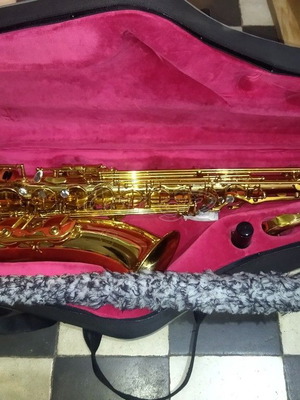 John Packer tenor saxophone, gold-plated, made in England