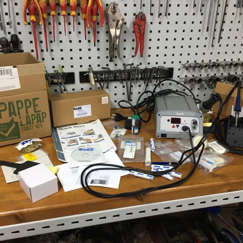 Pace ST115 Desoldering and Hot Air Station like new, made in USA