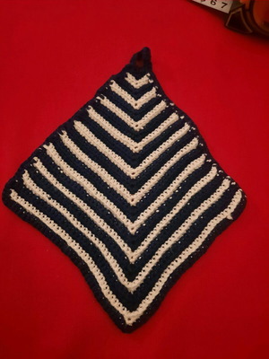 Handmade knitted item like new from the 70s