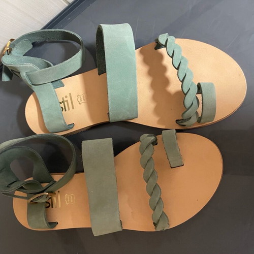 Sandals new size 37 green