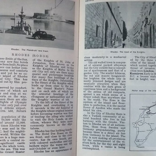 Collectible English tourist brochures set of 5, 1950-1960