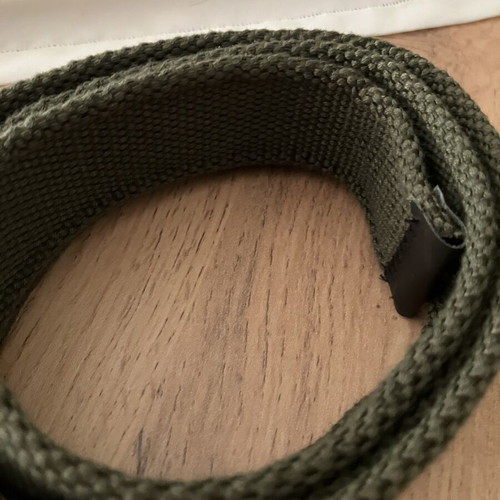 Military Style Belt khaki, like new, 125 cm