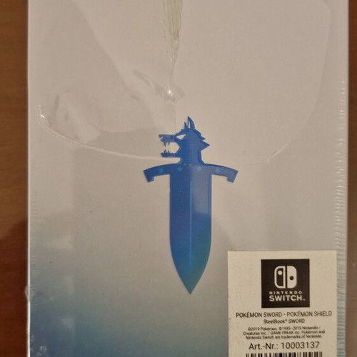 Steelbook Pokémon Sword Zacian Edition sealed case only