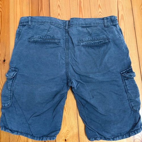 Cargo shorts Sisley blue size M like new