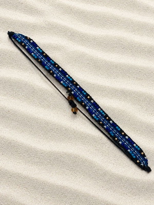 Handmade woven bracelet with miyuki beads new, multicolor