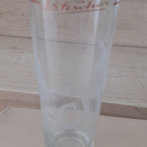 Fischer Beer Glasses set of 6, 300 ml, new