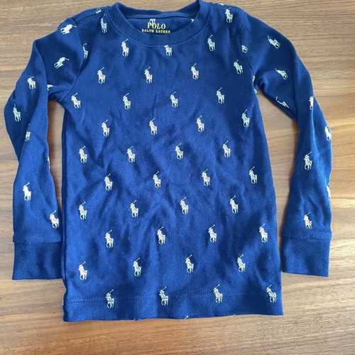 Ralph Lauren pajamas used, blue, size 3-4 years