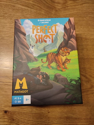 Perfect Shot board game like new, Matagot French edition