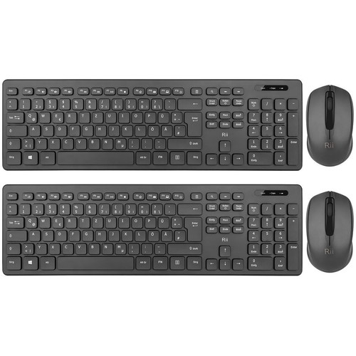 Rii wireless keyboard and mouse set new