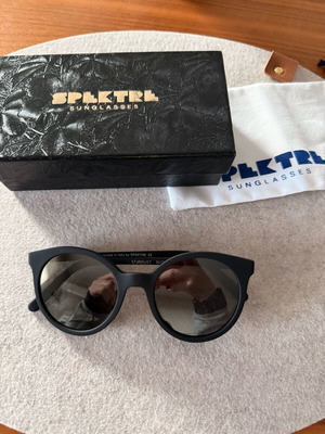 Spektre Stardust sunglasses with mirror effect like new, black
