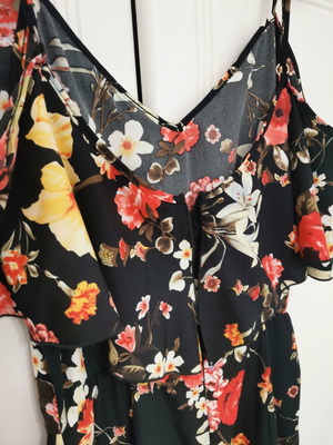 One-piece printed jumpsuit used, small, Matis Fashion