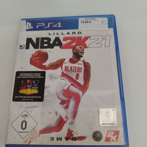 NBA 2K21 PlayStation 4 game used