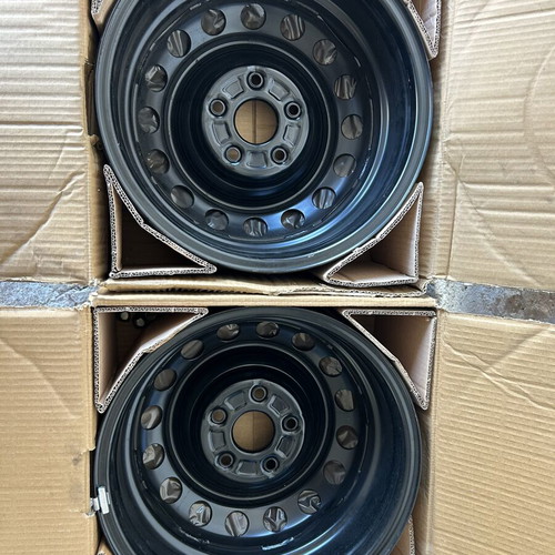 Toyota 15” steel rims new, set of 2 with bolts