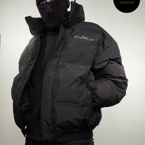 Sean John Down Jacket like new, size L-XL, black