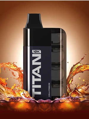 Titan 10K Puffs Disposable Vape Cola Freeze New