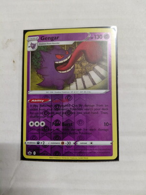 Pokemon TCG Gengar CRE 057 Reverse Holo