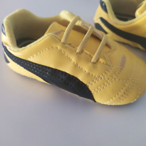 Puma baby shoes new, leather cuddle style