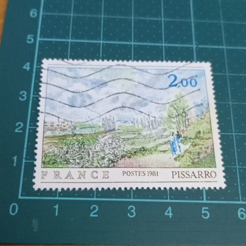 France 1981 Pissarro Painting Stamp like new