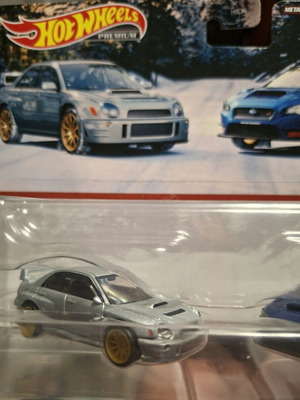 Hot Wheels Premium Subaru Impreza WRX καινούργιο, ασημί