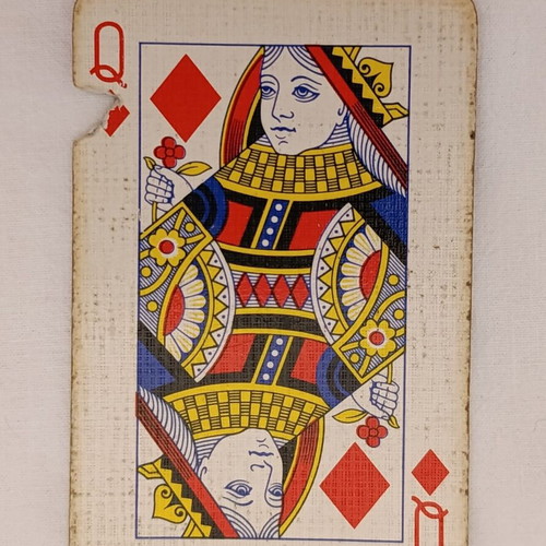 Waddingtons Tower Bridge playing cards used, complete, collectible