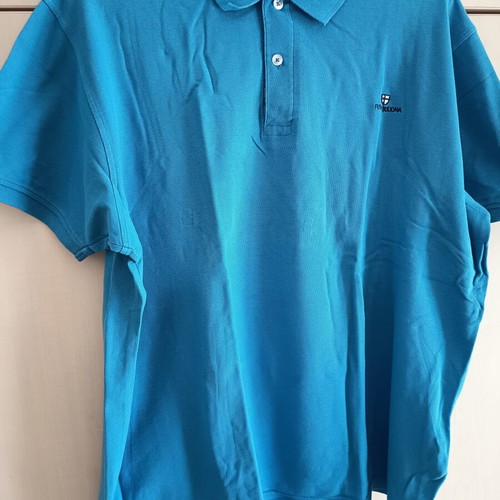 Men's short-sleeve shirts like new, pack of 7, size L, multicolor