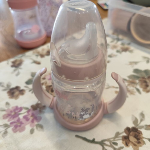 Chicco Perfect 5 baby bottle 150ml, Nuk Classics First Choice Bambi training bottle 150ml, Nuk First Choice training bottle 300ml