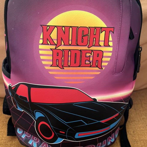 Sprayground Knight Rider bag used, rare collectible