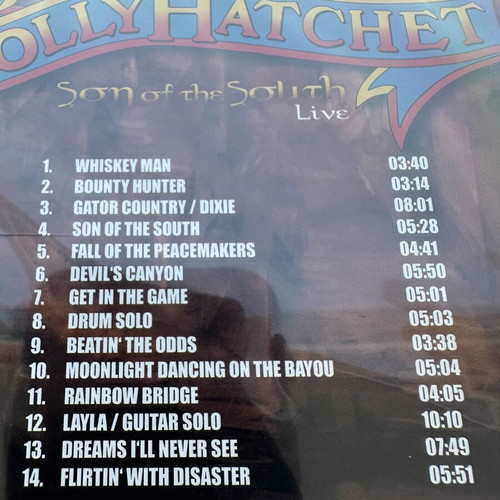 Molly Hatchet Son Of The South Live CD new, rock
