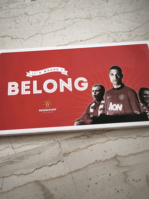 Manchester United Membership 2013/2014 συλλεκτικό σετ
