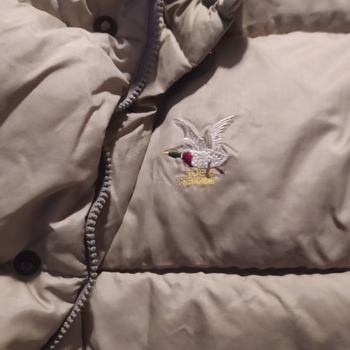 Chevignon women's jacket like new, beige, warm and fluffy, size L