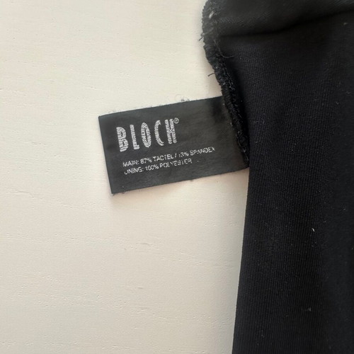 Bloch bodysuit with short sleeves S black like new