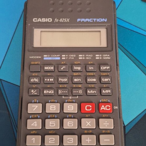 Casio fx-82SX Fraction scientific calculator like new