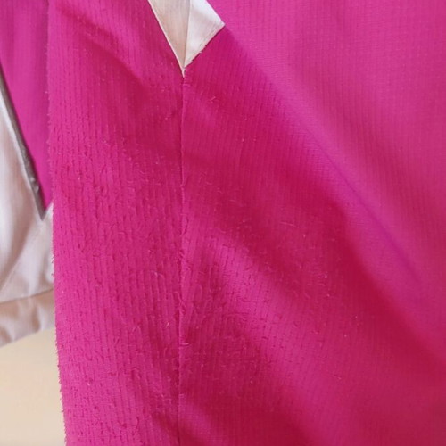 Kappa jacket white-pink XL like new with removable hood