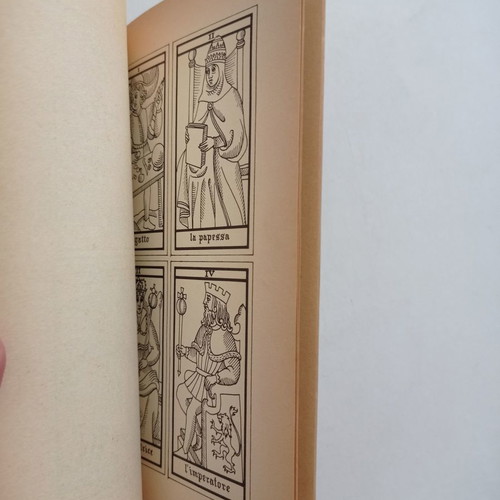 I Tarocchi book used, Italian