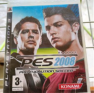 PS3 game  PES 2008