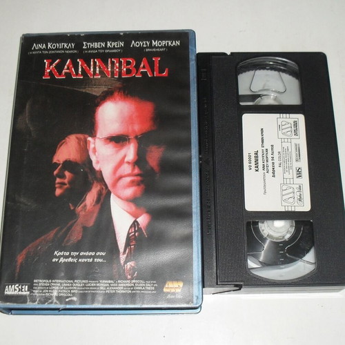 Kannibal VHS tape used, thriller with subtitles