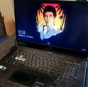 Laptop Asus ROG strix scar II i7 8th gen 12gb Ram GeForce GTX 1060