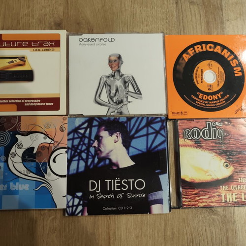Mainstream, House, Techno Music CDs collection