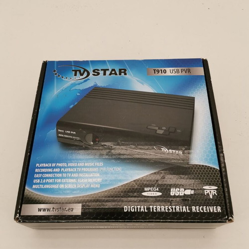 TV Star T910 USB PVR video decoder used 2024 model