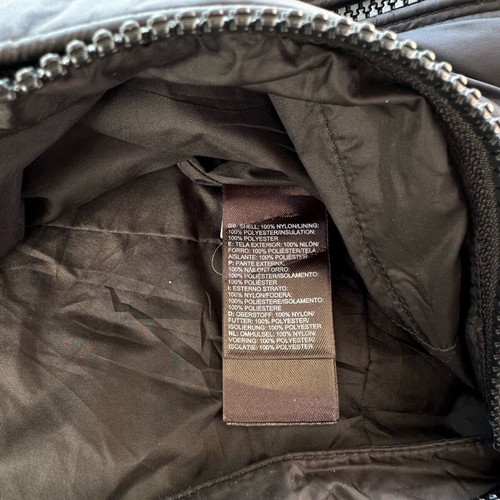 The North Face thin quilted jacket black like new