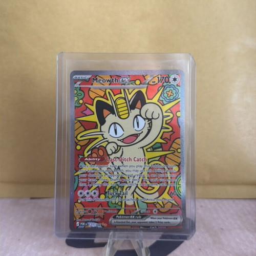 Meowth EX Perfect Order Chase PSA 10 Contender card new