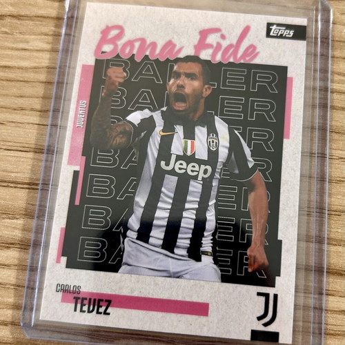 Carlos Tevez Juventus Topps 2025 card