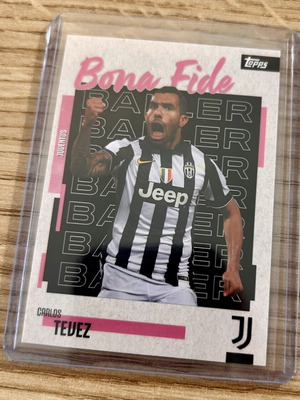 Carlos Tevez Juventus Topps 2025 card