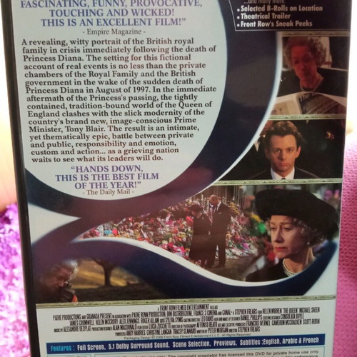 The Queen DVD like new, adventure documentary, subbed