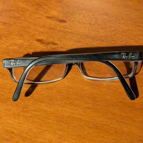 Ray Ban prescription glasses used with Miss Sixty case
